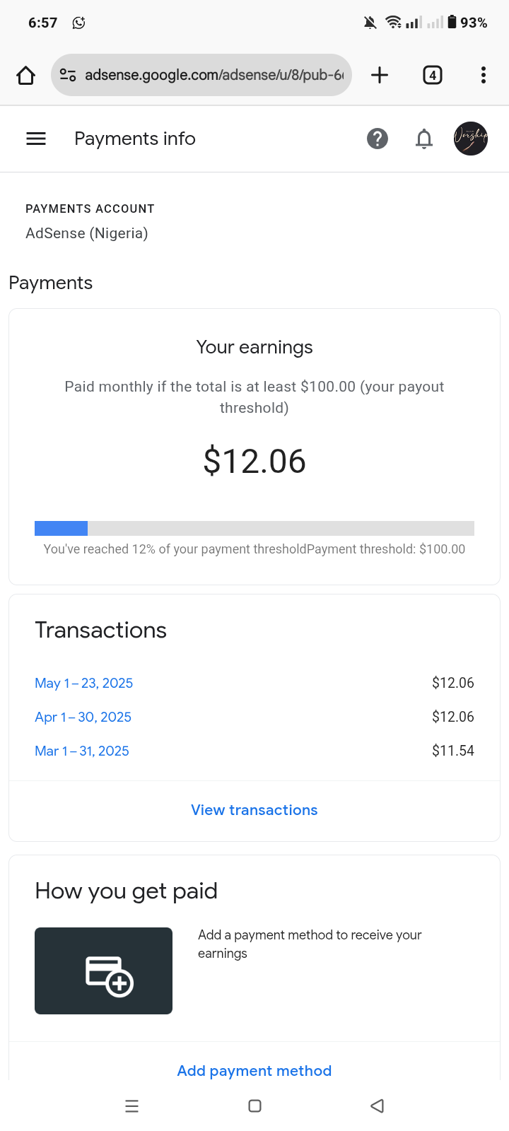 Verified Adsense Account without domain
