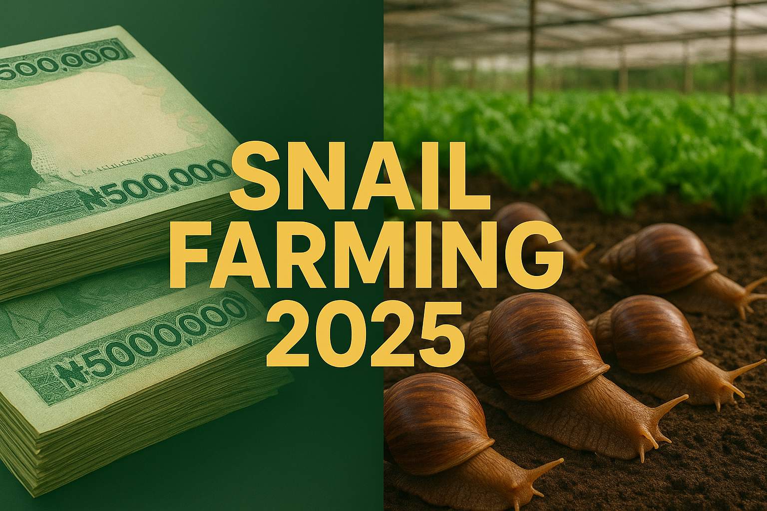 How to Start a Profitable Snail Farming Business in Nigeria